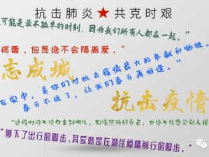 众志成城，共克时艰，疫情应对中的中国答卷