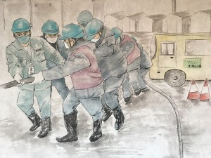 画笔为盾，色彩为光，抗击疫情插画里的温暖与力量