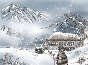 雪落盘山，冬日里的诗与远方