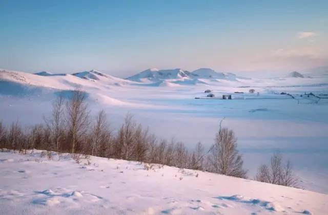 围场坝上，冬日的雪原牧歌与冰雪奇缘