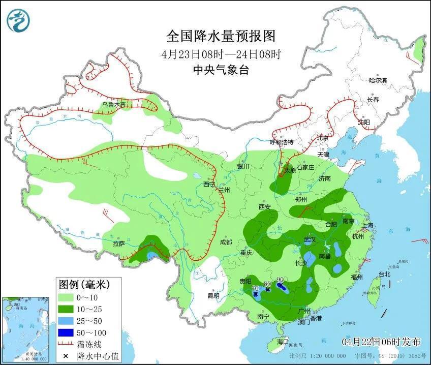 湘潭县发布最新恶劣天气预报，强对流天气来袭，请注意防范