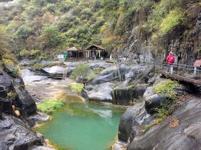 山西壶关黑龙潭，太行山腹地的碧绿秘境