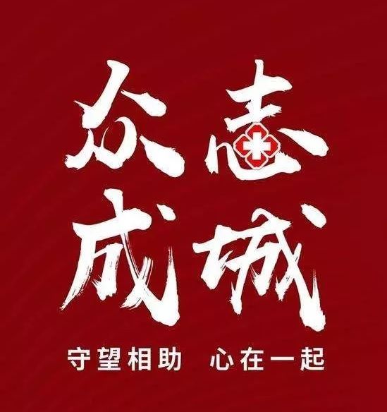 众志成城，抗击疫情