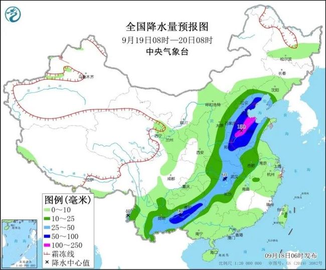 荆州风雨天气最新消息，强降雨+大风来袭，请注意防范！