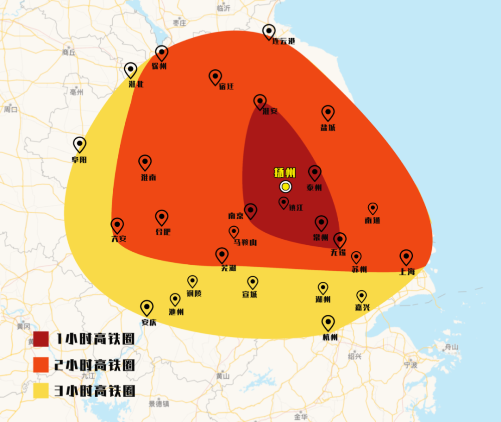 4小时高铁圈，从上海出发的周末漫游地图