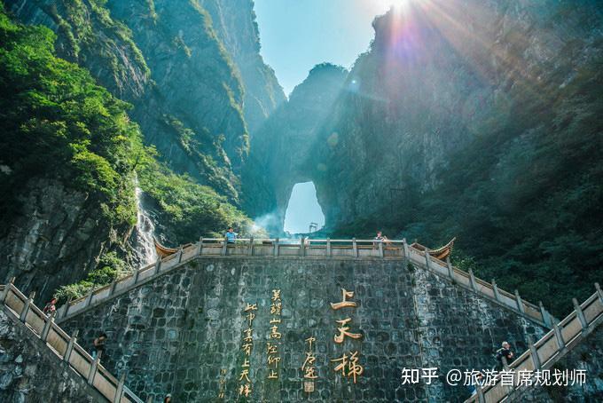 张家界天门山旅游导游图，解锁奇峰秘境的随身指南