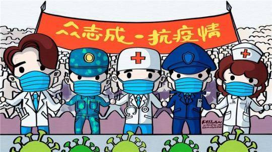 稚笔绘同心，儿童画里的疫情防控暖心瞬间