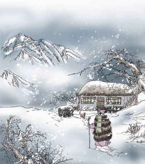 雪落盘山，冬日里的诗与远方